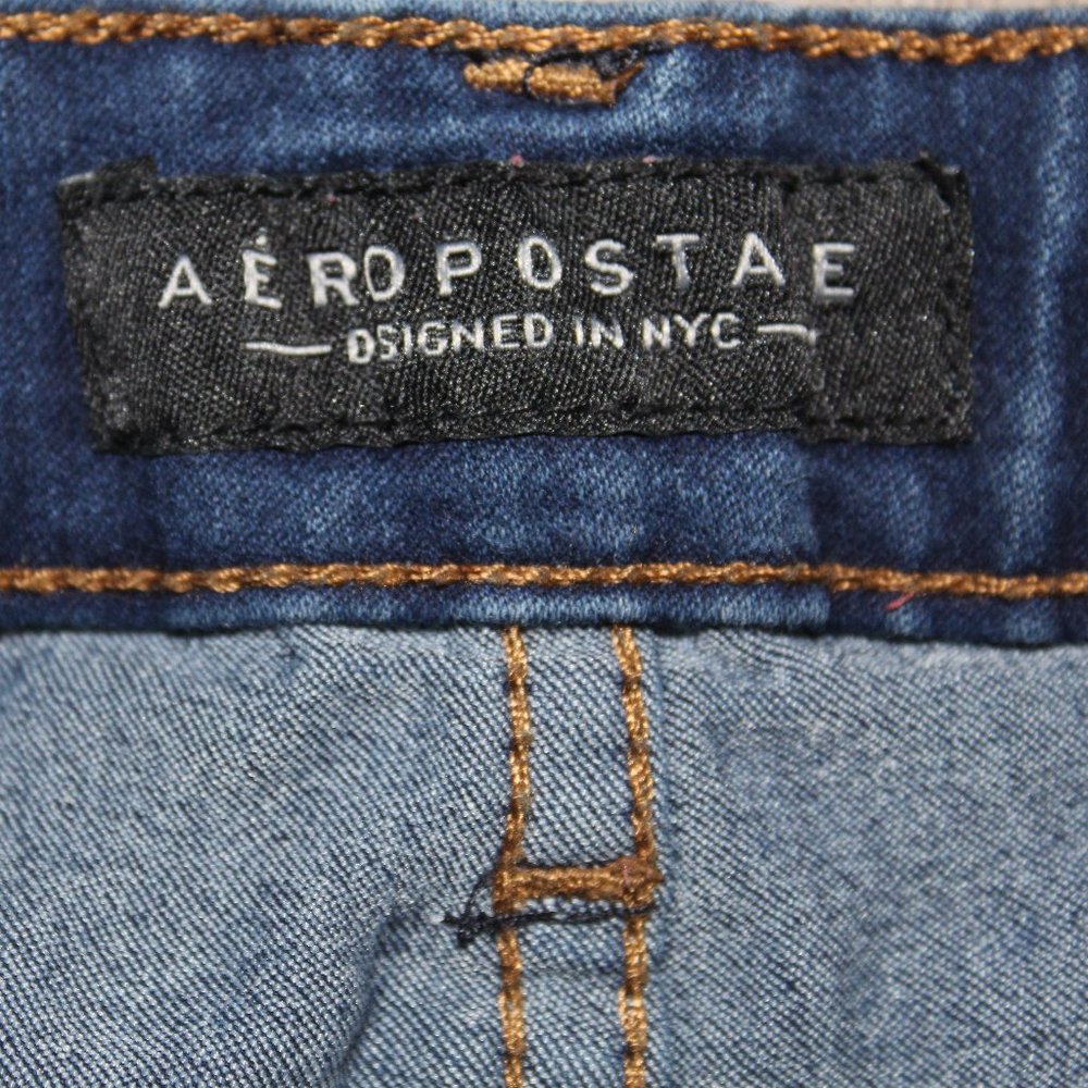 Aeropostale Hi Rise Jeggings Sz 0 R - Picture 7 of 8